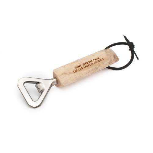 Tokens & Icons MLB Game-Played Baseball Bat Bottle Opener - Los Angeles Dodgers (64D)