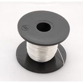 0.4mm Silver plated wire for jewellery making and craft