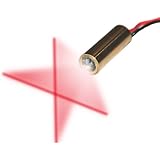 Quarton Laser Module VLM-650-29 LPT Cross Red Laser Line Generator