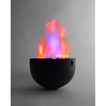 Fortune FLM-100 4-in-1 Burning Torch Flame Light, 3-3/4" Bowl Diameter x 5-3/4" Height