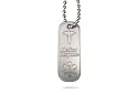 Diabetes Slim Steel Dog Tag