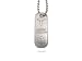 Diabetes Slim Steel Dog Tag