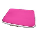 GAGS Pink Dual Zipped Anti Shock Water Resistant Neoprene Sleeve / Case / Pouch for all 10 inch, 10.1 inch, 10.2 inch, 10.3 inch Netbook / Webbook / Laptop / Mini Notebook