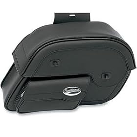 Saddlemen Cruis'n Slant Face Pouch Saddlebags - Large/Black
