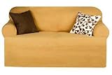 319UmUYgtdL. SL160  Sofa Slipcover T Cushion   Canvas Soft Weave   Latte