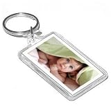 Acrylic Keychain Photo Frames - Package of 12