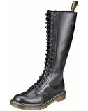 Dr. Martens 20-eye Leather Boots (B1B60Z) Black (Noir)