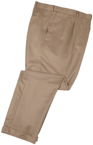 Dockers Men's Big And Tall All Occasion Microfiber Khaki Pleated Pant