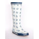 Fanshoes Women's Columbia University Rubber Boot