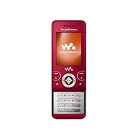 Sony Ericsson W580i Velvet Red Mobile Phone Sim Free Unlocked