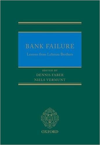 Bank Failure: Lessons from Lehman Brothers