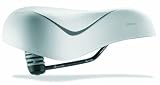 Sportourer Herren Sattel ZETA Comfort Gel Flow, wei&szlig;