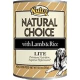 Nutro Natural Choice Lite with Lamb & Rice Canned Dog Food