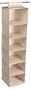 Household Essentials 01812 Six-Shelf Canvas Sweater Organizer