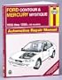 Ford Contour and Mercury Mystique Automotive Repair Manual 1995-1998
