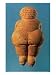 The Venus of Willendorf, Rear View of Female Figurine, Gravettian Culture Upper Palaeolithic Period Photography Giclee Poster Print, 18x24