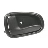 93-97 TOYOTA COROLLA FRONT DOOR HANDLE LH (DRIVER SIDE), FRONT=REAR, Inside, Black... by Kool Vue