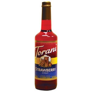 Torani Strawberry Syrup, 750 ml by Torani