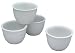 BIA Cordon Bleu 7-Ounce Porcelain Custard Cups, Set of 4