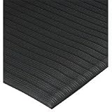 Genuine Joe 53351 Air Step Anti-Fatigue Mat, Stress Mat, Vinyl Foam, Beveled Edge, 3' x 5', Charcoal