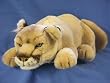 Plush Lying Cougar Stuffed Toy 21"
