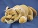 Plush Lying Cougar Stuffed Toy 21"
