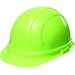 ERB 19990 Omega II Cap Style Hard Hat with Mega Ratchet, Flourescent Lime