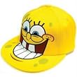 Sponge Bob Square Pants Spongebob Squarepants Smile Fitted Flat-bill Hat