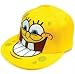 Sponge Bob Square Pants Spongebob Squarepants Smile Fitted Flat-bill Hat