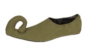 Women's Adult Jester Costume Shoes (Sz:Medium 7-8)