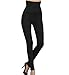N&J High Waist Fleece Lined Thick Tummy-Compression Brushed Leggings One Size (S/M/L)