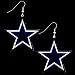 Dallas Cowboys Hoop Earrings - NFL Football Fan Shop Sports Team Merchandise