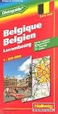  : Hallwag Stra&szlig;enkarten, Belgien, Luxembourg. 1: 250000