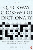  : The Quickway Crossword Dictionary
