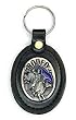 Rodeo Deluxe Leather & Pewter Key Ring - Fan Shop Sports Team Merchandise