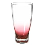 Tall Acrylic Tumblers Set of 4 - Red