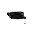 S-Video Male to S-Video Male Cable: 3 ft - by Abacus24-7