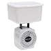 Salter 16-Ounce Food Scale with Storage Container and Lid, White