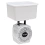 Salter 16-Ounce Food Scale with Storage Container and Lid, White