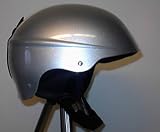 Lamar Surge Snowboarding Helmet, Metallic Silver, Small /Fits head sizes 53-54cm