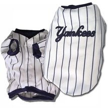Sporty K9 New York Yankees Baseball Dog Jersey, Large