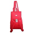 Leatherbay Leather Mini Backpack - Crimson Red