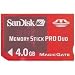 SanDisk SDMSG-4096-A10 4GB Memory Stick PRO Duo for PSP Gaming