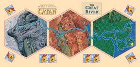 Childrens Toyshop  Toys : Family Board Games Settlers of Catan - The Great River Expansion