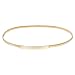 Women Plus Size Stretchy Waist Belt Gold Waistband Size XL Gold CL633