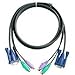 Aten Technology 2L5003P 10-Feet PS/2 All-in-One Micro-lite Bonded KVM Cable