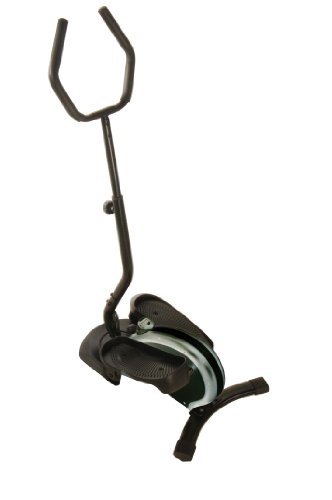 Stamina InMotion Elliptical Trainer with Handle (Black, Chrome)