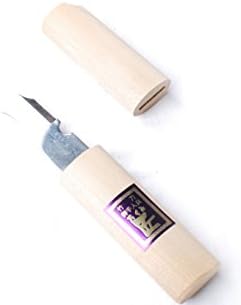 K-master Shinai Pocket Knife Wood Handle with Cap One Size Wood