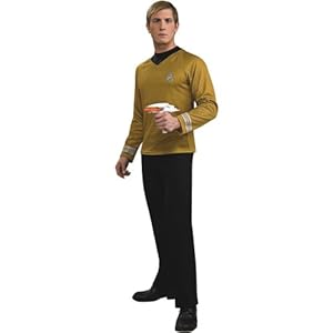Deluxe Captain Kirk Costume - X-Large - Chest Size 44-46