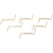 6 Ring Sizers Medium Yellow Guards Adjust Parts Jewelry